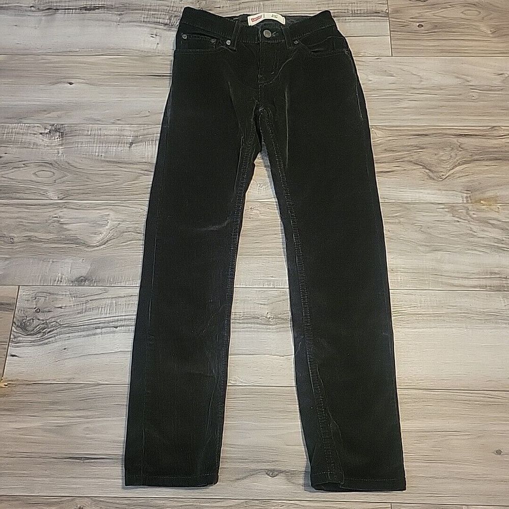 Levi's‎ 511 Coudroy Jeans Boys 10R Black Slim Fit Pants